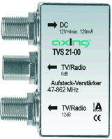 Axing TVS 21-00 TV-Signalverstärker 47 - 862 MHz