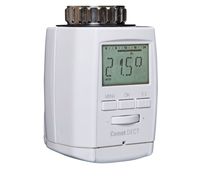 EUROtronic Comet DECT thermostat RF Blanc