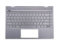 HP L24142-131 laptop alkatrész Alapburkolat + billentyűzet