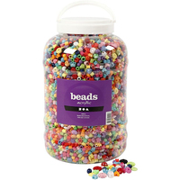 Creativ Company 61805 Perle Perlenmischung Kunststoff Gemischte Farben