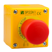 Spamel SP22K1\BN-1 electrical switch Pushbutton switch