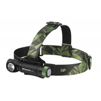 GP Lighting CH35 Black, Green Hand flashlight LED