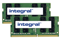 Integral 8GB (2X4GB) Laptop RAM Module DDR4 2400MHZ UNBUFFERED SODIMM KIT OF 2 EQV. TO CT10817066 FOR CRUCIAL memory module