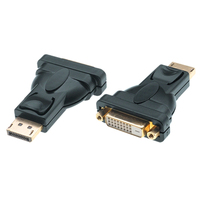 M-Cab 6060010 zmieniacz płci / kabli DisplayPort DVI Czarny