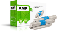 KMP O-T36D tonercartridge 2 stuk(s) Compatibel Zwart
