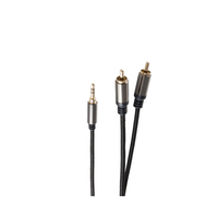 shiverpeaks BS20-32255 Audio-Kabel 2,5 m 3.5mm 2 x RCA Schwarz