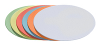 Franken UMZ 1119 99 selbstklebendes Etikett Oval Entfernbar Mehrfarbig