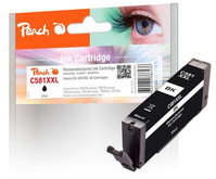 Peach Tintenpatrone XXL foto schwarz kompatibel zu Canon CLI-581XXL bk