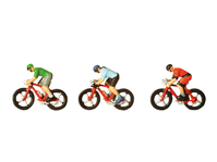 NOCH Racing Cyclists Figurák