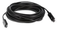 LMP 21292 Thunderbolt-kabel 10 m 40 Gbit/s Zwart