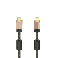 Hama 00205024 HDMI-Kabel 0,75 m HDMI Typ A (Standard) Schwarz, Pink