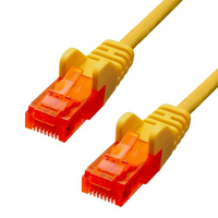 ProXtend CAT6 U/UTP CCA PVC Ethernet Cable Yellow 20M