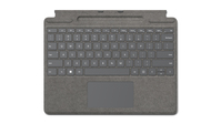 Microsoft Surface Pro Signature Keyboard Platino Microsoft Cover port QWERTY Inglés de EE. UU.