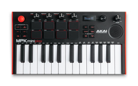 Akai MPK Mini Play Mk3 MIDI keyboard 25 keys USB Black, Red