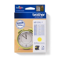 Brother LC-125XLY ink cartridge 1 pc(s) Original Yellow