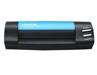 Plustek MobileOffice S602 Névjegykártya szkenner 1200 x 1200 DPI A6 Fekete, Kék