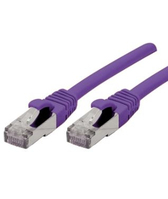 Dexlan 858515 Netzwerkkabel Violett 0,5 m Cat6a S/FTP (S-STP)