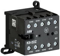 ABB K6-22Z-80 power relay Zwart 4