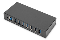 Digitus Koncentrator USB 3.0, 7-portowy, Industrial Line