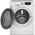 Hotpoint NDD10726DAUK washer dryer Front-load White D