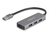 DeLOCK 63171 Schnittstellen-Hub USB 3.2 Gen 1 (3.1 Gen 1) Type-A 5000 Mbit/s Grau