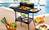 Unold 58565 buitenbarbecue & grill Kookunit Electrisch Zwart 1600 W