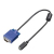 Panasonic ET-ADSV video kabel adapter VGA (D-Sub) S-Video (4-pin) Zwart
