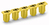 Wago 2002-115 Deckel für elektronische Verbindung Gelb