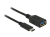 DeLOCK 0.15m USB 3.1 câble USB 0,15 m USB 3.2 Gen 2 (3.1 Gen 2) USB C USB A Noir