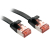 Lindy RJ45 Cat.6 U/FTP 5m networking cable Black Cat6 U/FTP (STP)