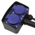 LogiLink LPS214 power extension 2 m 2 AC outlet(s) Outdoor Black,Blue