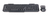 Gembird KBS-WM-02 klawiatura Dołączona myszka RF Wireless QWERTY US English Czarny