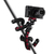 Mantona 21402 háromlábú fotóállvány Digitális/filmes kamerák 3 láb(ak) Fekete