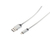 S-Conn 14-13021 Lightning-kabel 1,6 m Zilver