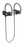 Denver BTE-110 GREY Headset Draadloos Neckband Sporten Micro-USB Bluetooth Zwart, Grijs