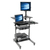 Tripp Lite WWSSRC Rolling Desk TV/Monitor Cart - Height Adjustable
