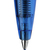 Schneider Schreibgeräte K20 ICY Blauw Intrekbare balpen met klembevestiging Medium 20 stuk(s)