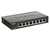 D-Link DGS-1100-08PV2 Managed L2/L3 Gigabit Ethernet (10/100/1000) Power over Ethernet (PoE) Schwarz