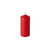 Papstar 17918 bougie en cire Cylindre Rouge 10 pièce(s)