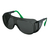 Uvex 9161 Safety glasses Polycarbonate (PC) Black, Green