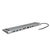 LogiLink UA0373 notebook dock & poortreplicator Bedraad USB 3.2 Gen 1 (3.1 Gen 1) Type-C Aluminium
