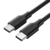Ugreen UG-10306 USB kábel 2 M USB C Fekete