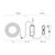 Ksix BXOUTL3N LED lumineuse Ruban lumineux universel 5000 mm