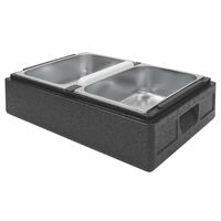 SCHNEIDER ICE-Box für 2 Eisbehälter, 16 Liter Fasasungsvermögen, aus