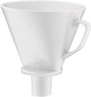 alfi Kaffeefilter aroma plus weiss Für Papierfiltertüten Größe 4 - Mit längerem