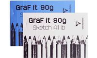 Clairefontaine Bloc de dessin "GraF it", A5, 90 g/m2 (87000468)