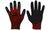 Bradas Arbeitshandschuh Flash Grip RED, schwarz/rot, XL (60030024)