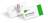 Durable Acrylic Clip & Pin Name Tag Badge Holders + Inserts | 25 Pack | 40x76mm