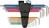 Artikeldetailsicht WERA WERA Winkelschlüsselsatz Multicolour, 9-teilig metrisch, Edelstahl, 3950 SPKL/9 SM