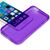 NALIA Custodia compatibile con iPhone 6 6S, Cover Protezione Ultra-Slim Case Protettiva Trasparente Morbido Cellulare in Silicone Gel, Gomma Clear Telefono Bumper Sottile - Viola